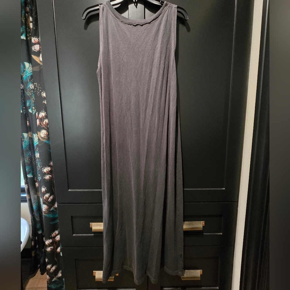 Project Social T Dark Gray Sleeveless Maxi Dress